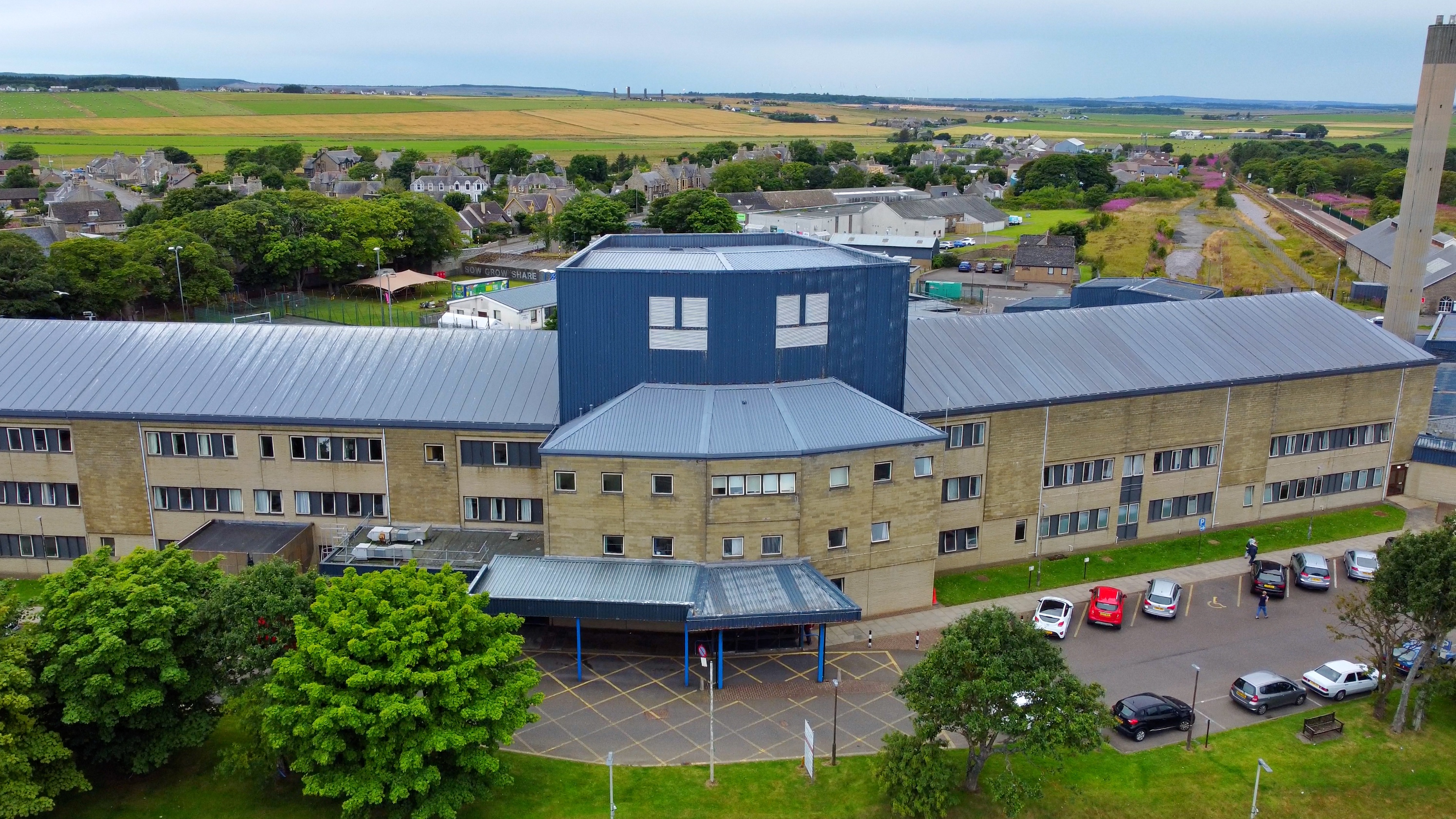 Caithness General Hospital aerial view 1