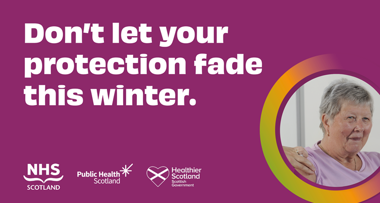 Don't let your protection fade this Winter - a person receiving a vaccination