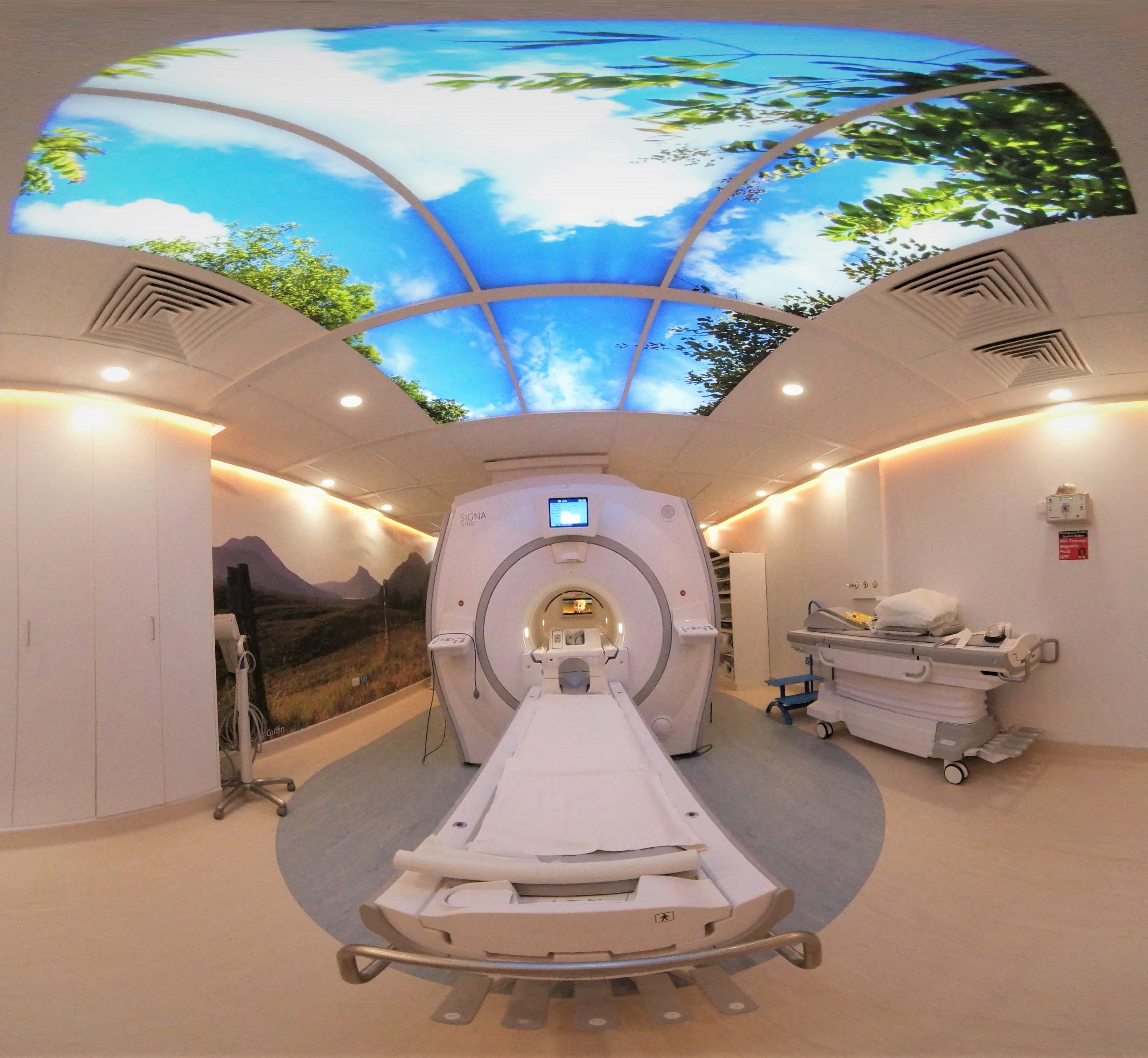 MRI scanner at Raigmore Hospital