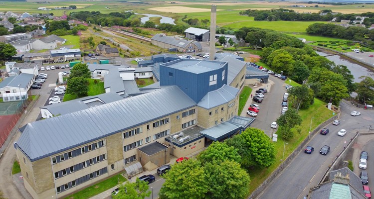 Caithness General Hospital aerial view 2