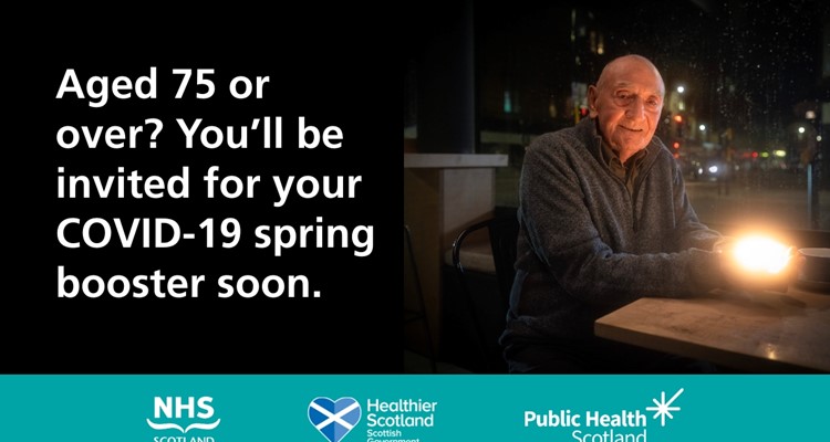 Aged 75 or over? You'll be invited for your COVID-19 spring booster soon