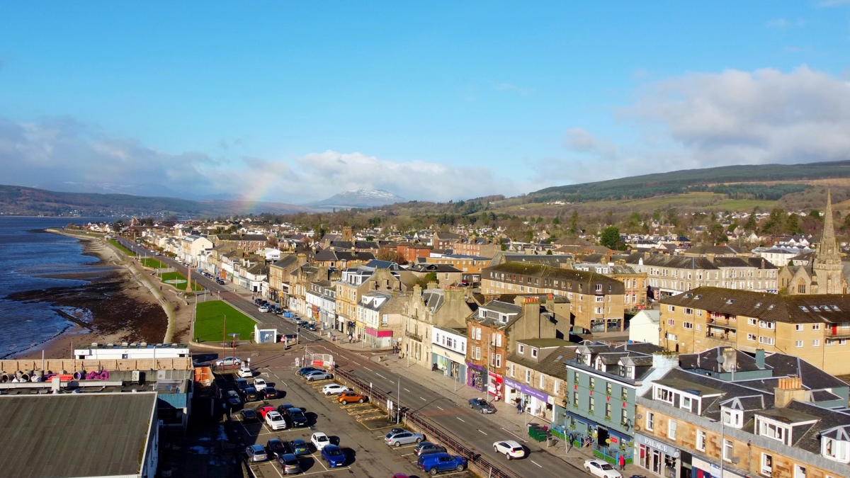 Helensburgh sea front