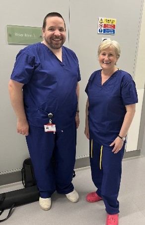 Mike Robertson and Janet Davidson