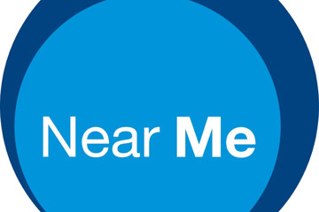 Near Me logo white