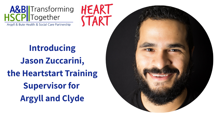 Introducing Jason Zuccarini, The Heartstart Training Supervisor For Argyll And Clyde