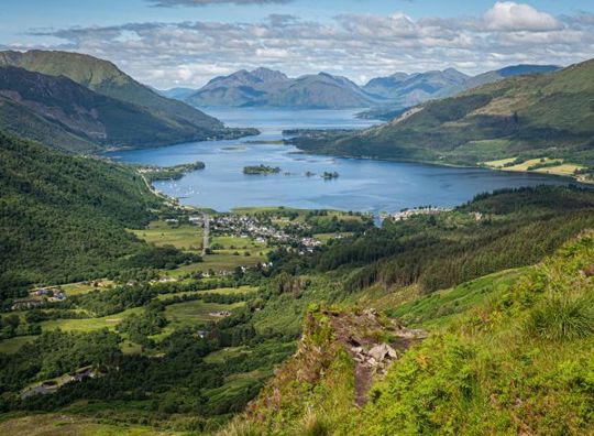 View From Pap Of Glencoe Scottish Highlands