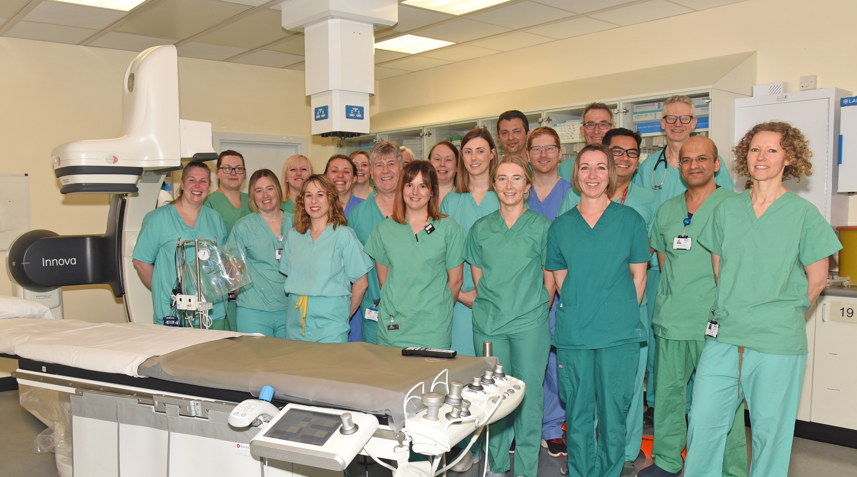 Raigmore Hospital Cardiology Cath Lab Staff