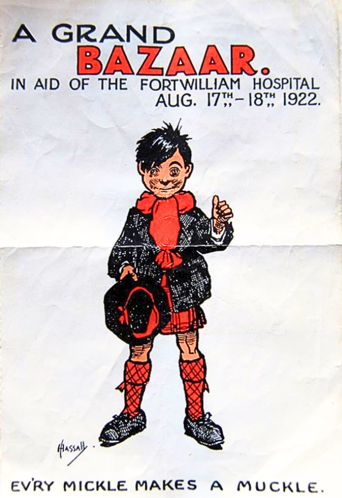 Fort William Fundraiser 1922