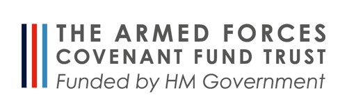 Armed Forces Covenant Trust Funded By HM Government Logo