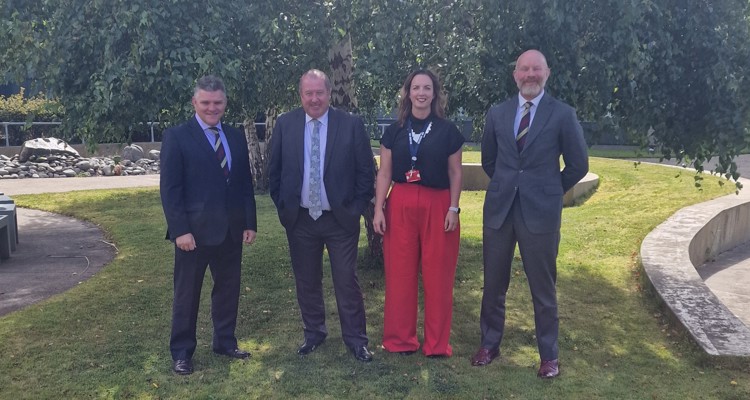 Armed Forces Representatives Outdoors