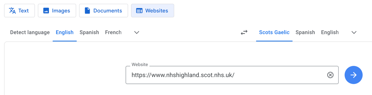 Google Translate To Gaelic