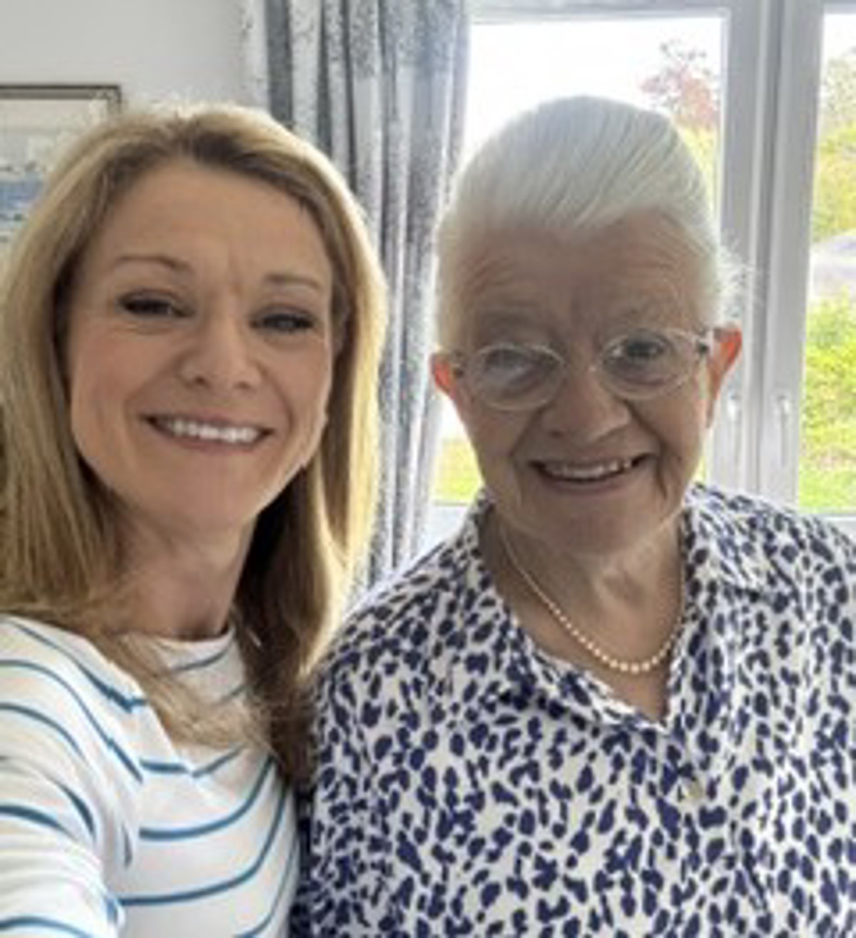 Catriona Grant With Her Mum