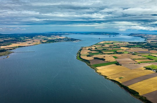 Cromarty Firth Aerial View