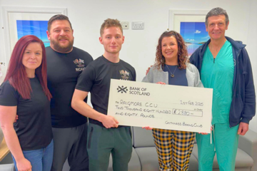 Caithness Cheque Presentation