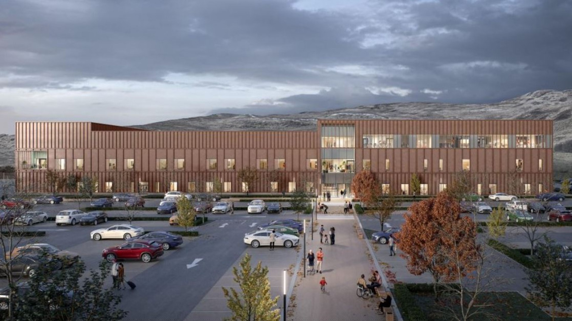 New Lochaber Hospital Artist Impression