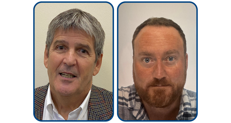 Brian Steven and Graham Illsley