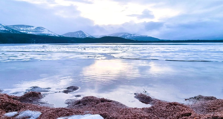 winter - Loch Morlich, Ben Macdui and Cairngorm